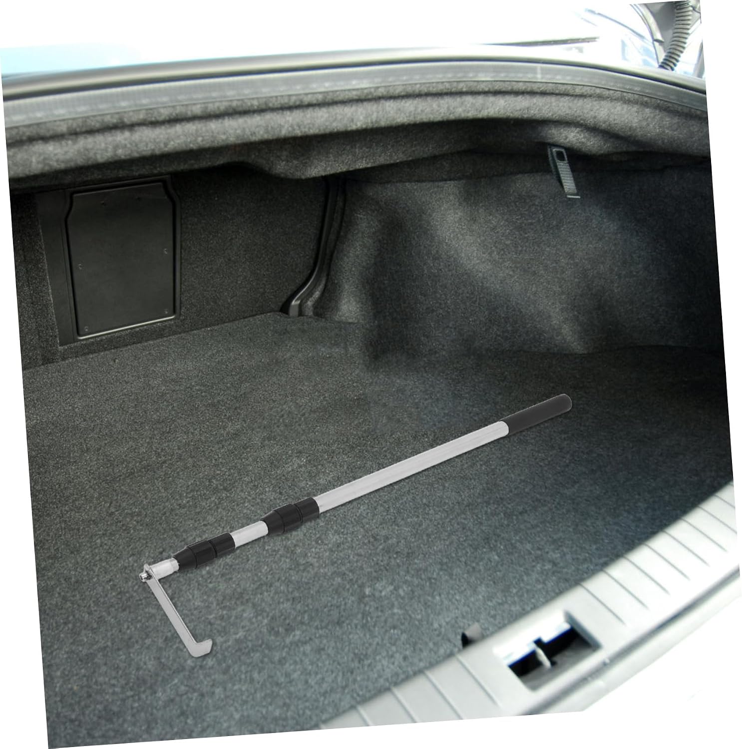 PRETYZOOM Telescopic Truck Cargo Grabber Tool Heavy Duty Extendable Hook for Pickup Bed Multi-Functional Retriever Reinforced Stainless Steel Pole for Truck Bed Accessories