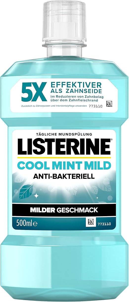 Amazon.de: LISTERINE Cool Mint milder Geschmack (500 ml ...