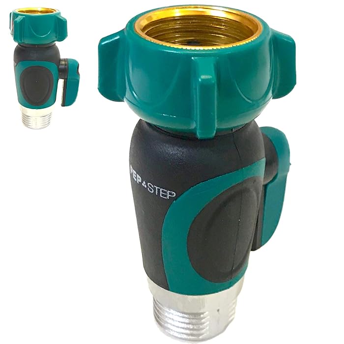 Buy Garden Hose Shut Off Valve Garden Hose Valve Tight Seal Leakproof Ball Valve Hose Fitting