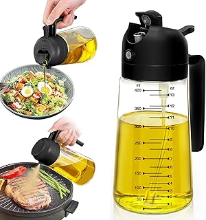 2 in 1 Oil Sprayer & Dispenser Bottle