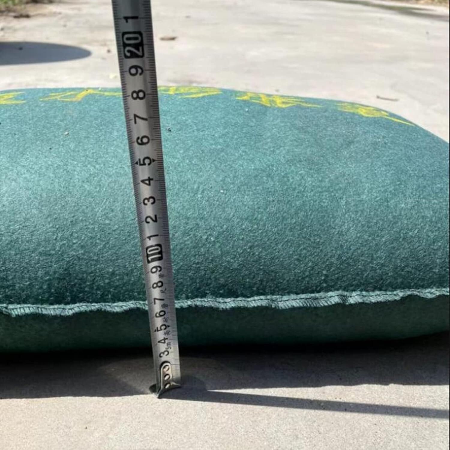 水活性サンドバッグバリアフラッド、10パック サンドレスサンドバッグ ガレージ ウォーターバリア フラッドバリア 洪水用サンドバッグ