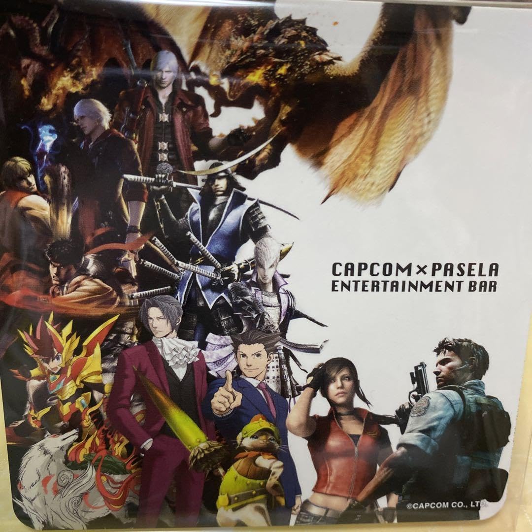 Amazon.co.jp: 戦国BASARA バイオハザード 逆転裁判 大神 コースター