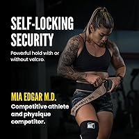 Vista 4 de Element 26 Cinturón de levantamiento de pesas con autobloqueo, cinturón de levantamiento de pesas premium para atletas de fitness funcional serio