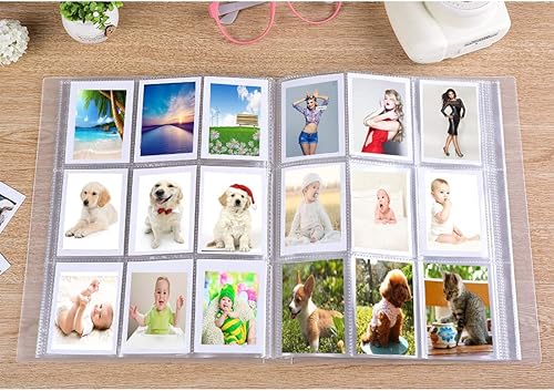 Miniatura 8 de FCDYLBD - Mini álbum de fotos de 432 bolsillos para Fujifilm Instax Mini 7s 8 8+ 9 25 26 50s 70 90, tarjeta de nombre e imágenes de 3 pulgadas