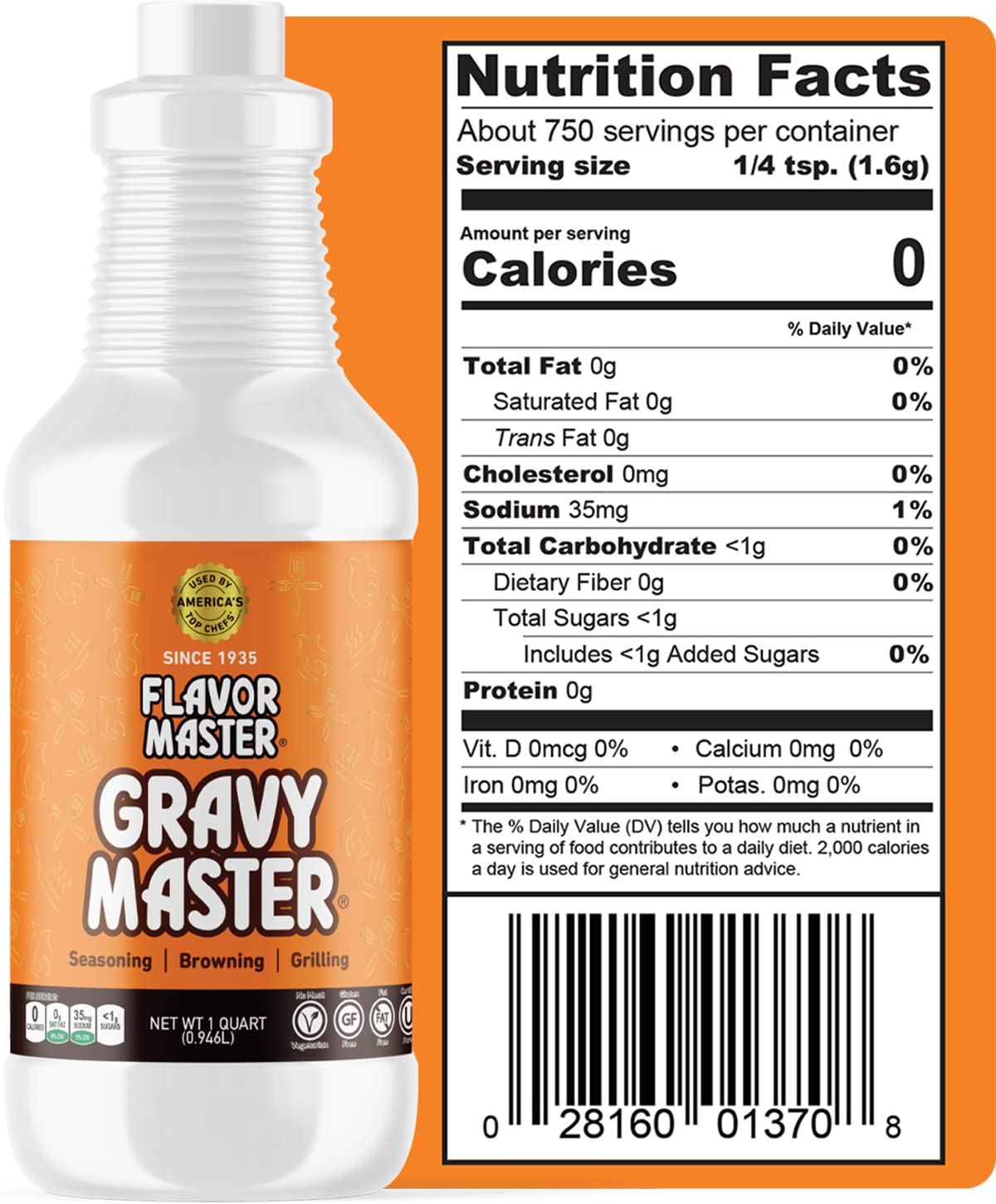 Gravy Master salsa para asar condimentar y dorar lista para usar 1