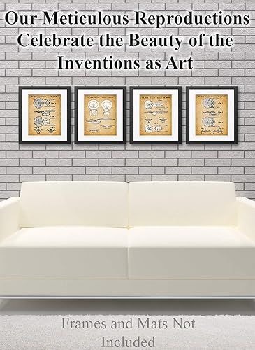 Miniatura 7 de Star Trek Original USS Enterprise Patent Prints - Set of Four Photos (8x10) Unframed - Makes a Great Man Cave Decor and Gift Under $20 for Trekkies