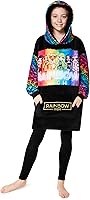 Vista 1 de Rainbow High Manta de forro polar con capucha para niñas y adolescentes, talla única, sudadera con capucha con forro de sherpa, regalos para niñas