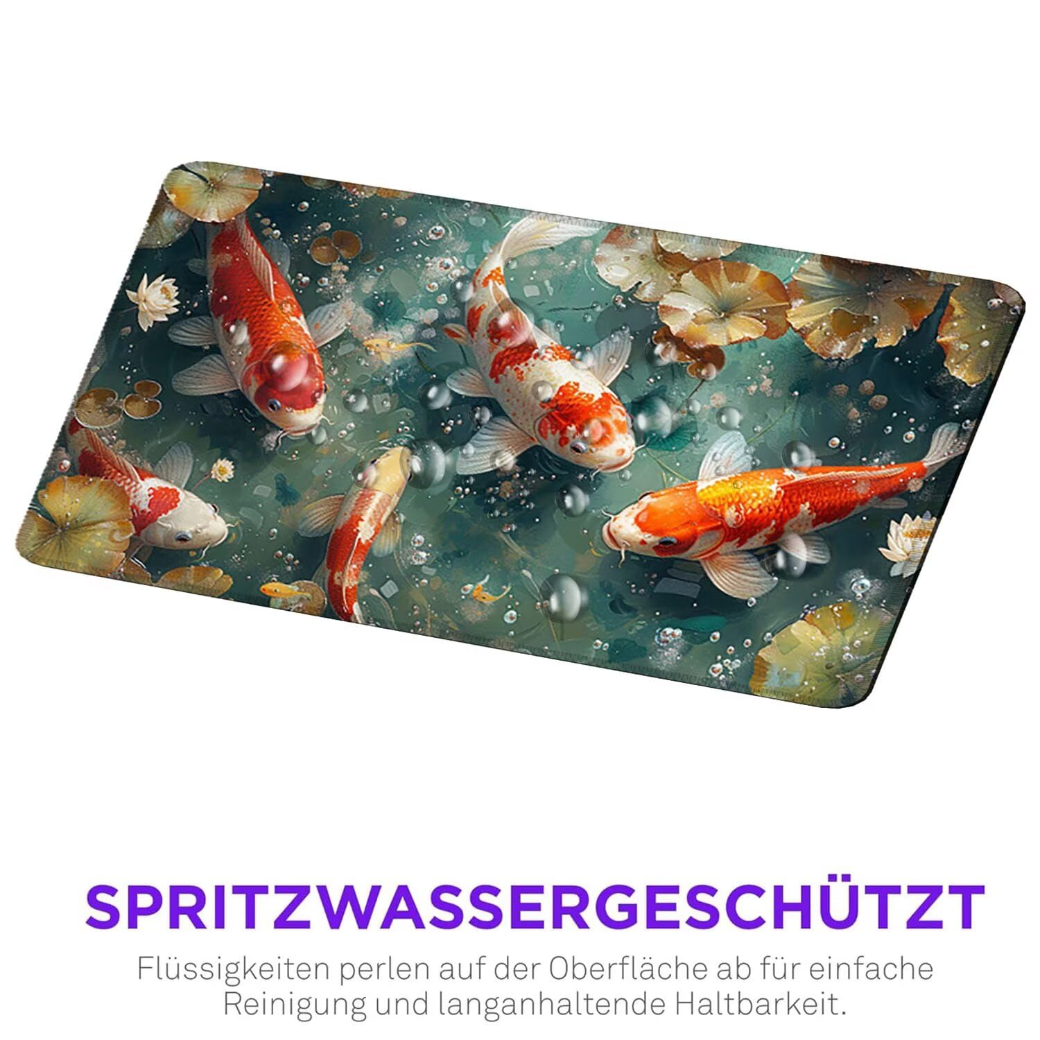 Podkładka pod mysz do gier, 1600 x 800 mm, XXL, duża gamingowa podkładka pod mysz, wodoodporna podkładka pod mysz, długa podkładka na biurko z przeszytymi krawędziami, mata na biurko z gumową