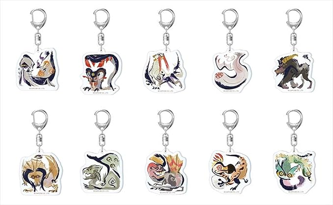 Amazon Co Jp モンスターハンターライズ モンスターアイコンアクリルマスコットコレクション ｖｏｌ ２ Box商品 家電 カメラ