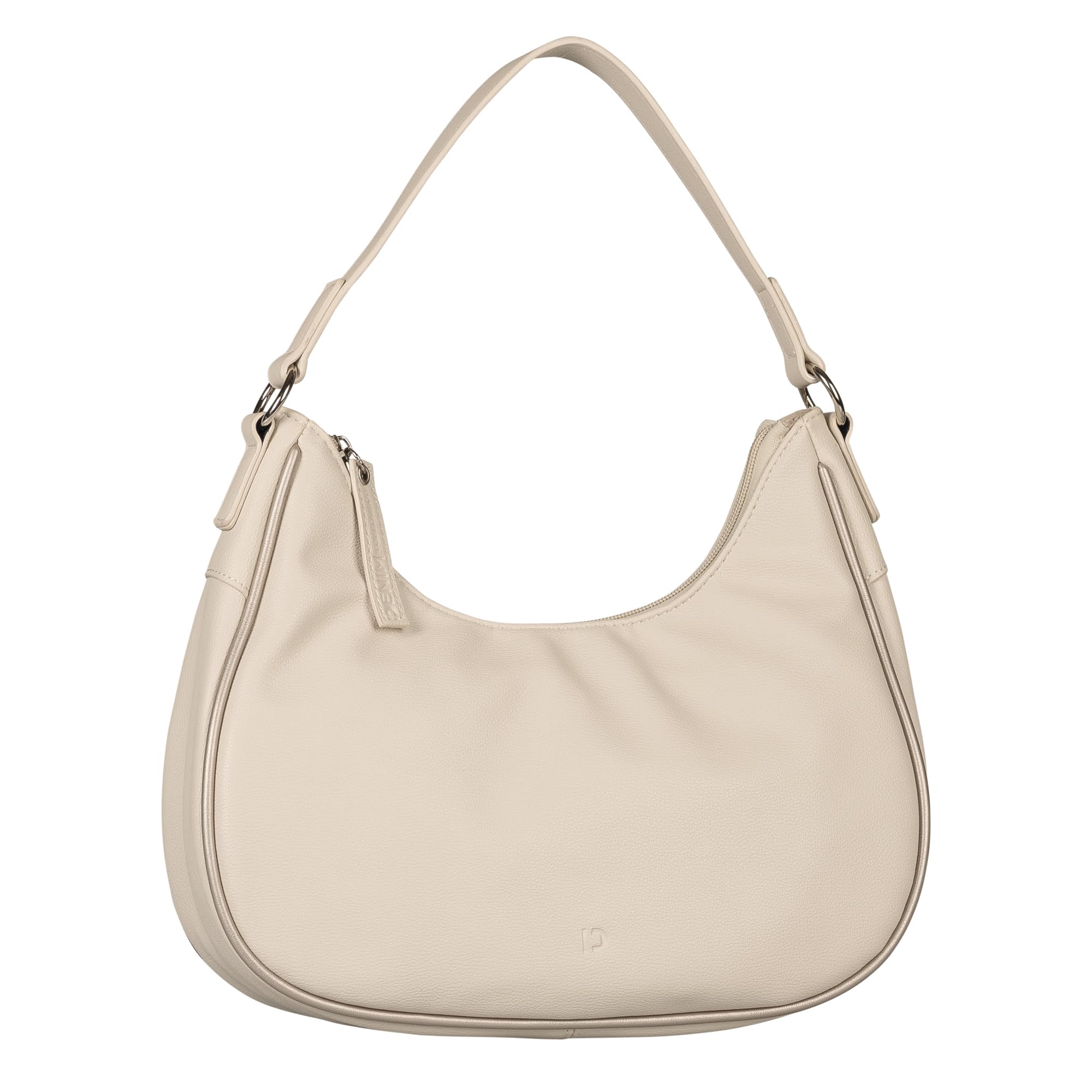 TOM TAILOR Ladies Alessa Shoulder Bag White, White, M
