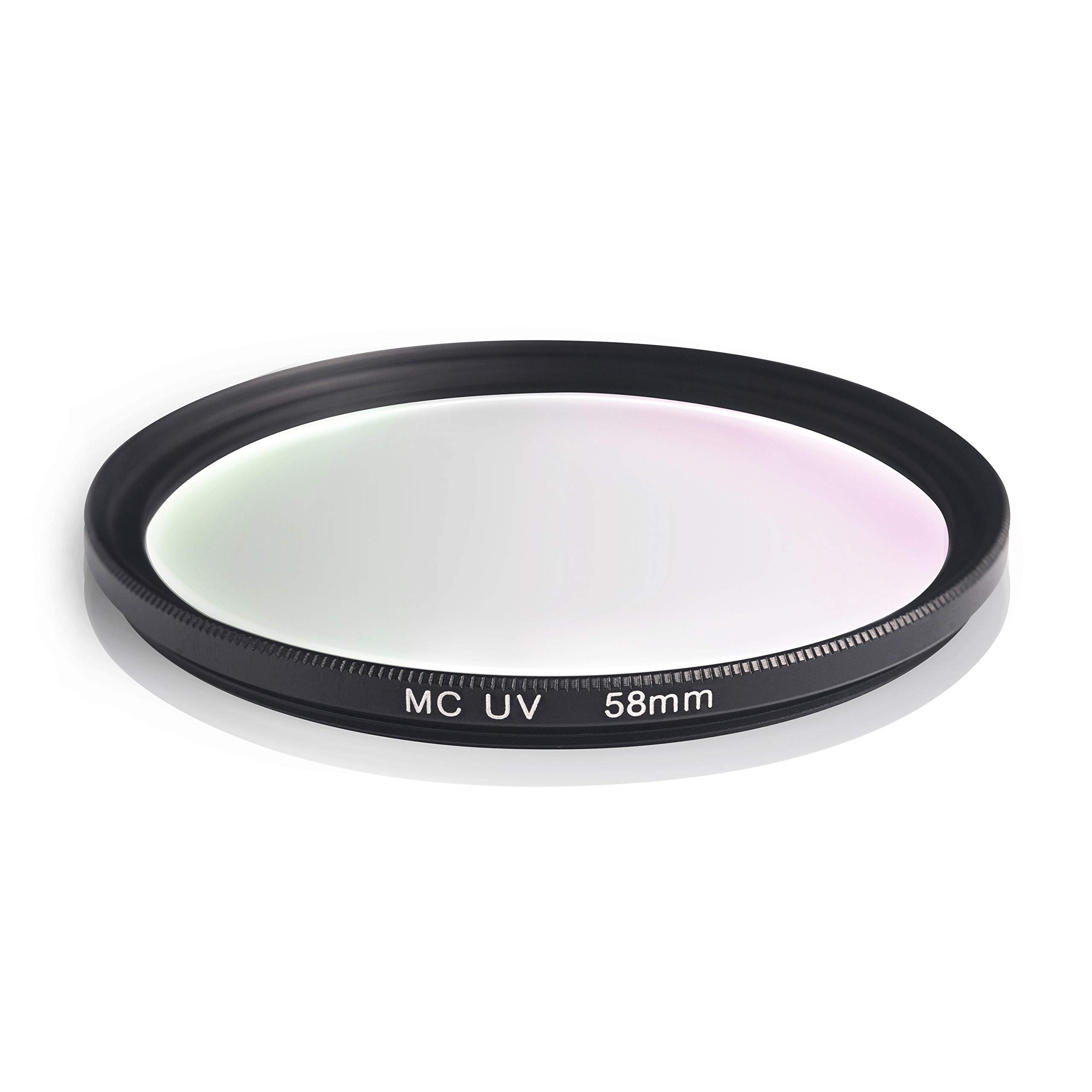 58mm Marco de Aluminio y Vidrio óptico. Resistente a los arañazos y Repelente al Agua. Compatible con Canon Sony Nikon Tamron Sigma ...