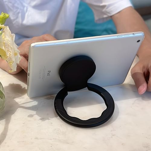 Miniatura 9 de Soporte universal ajustable para tableta con correa de mano de 360 grados, compatible con iPadGalaxy Tab y todas las tabletas de 7 a 11 pulgadas