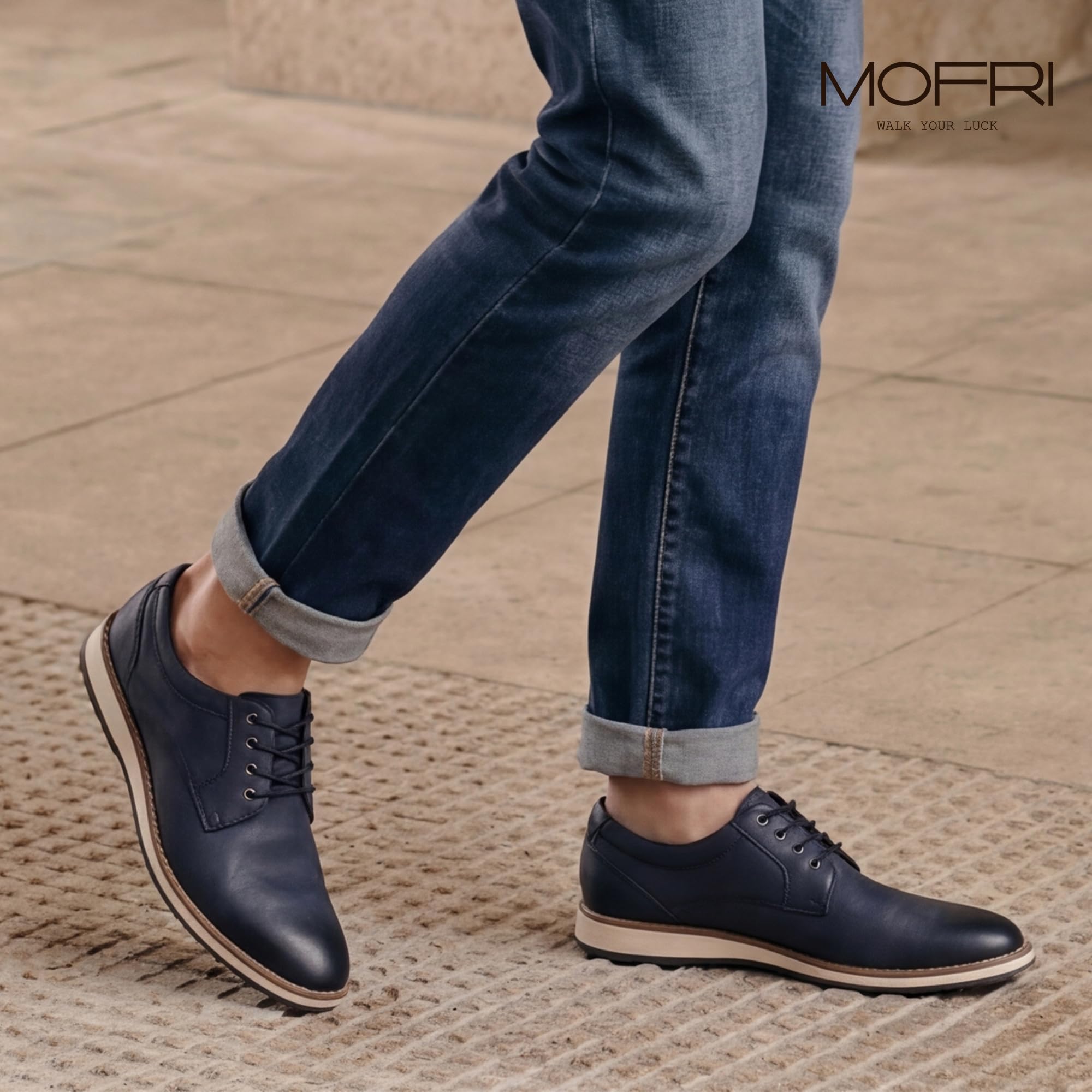 Zapatos de vestir casuales para hombre, estilo Oxford