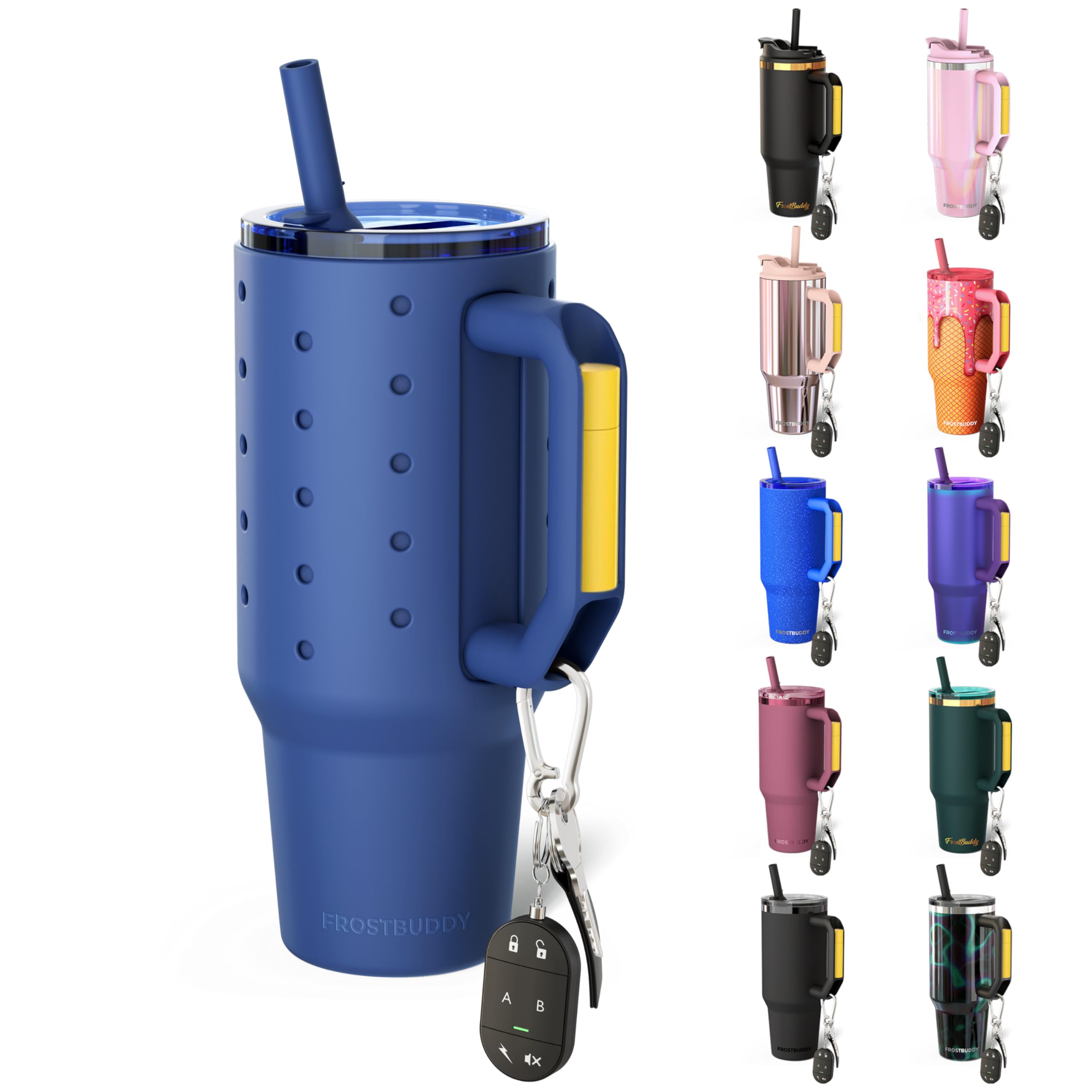 Amazon.com: Frost Buddy 40 oz Thicc Buddy Tumbler with Silicone