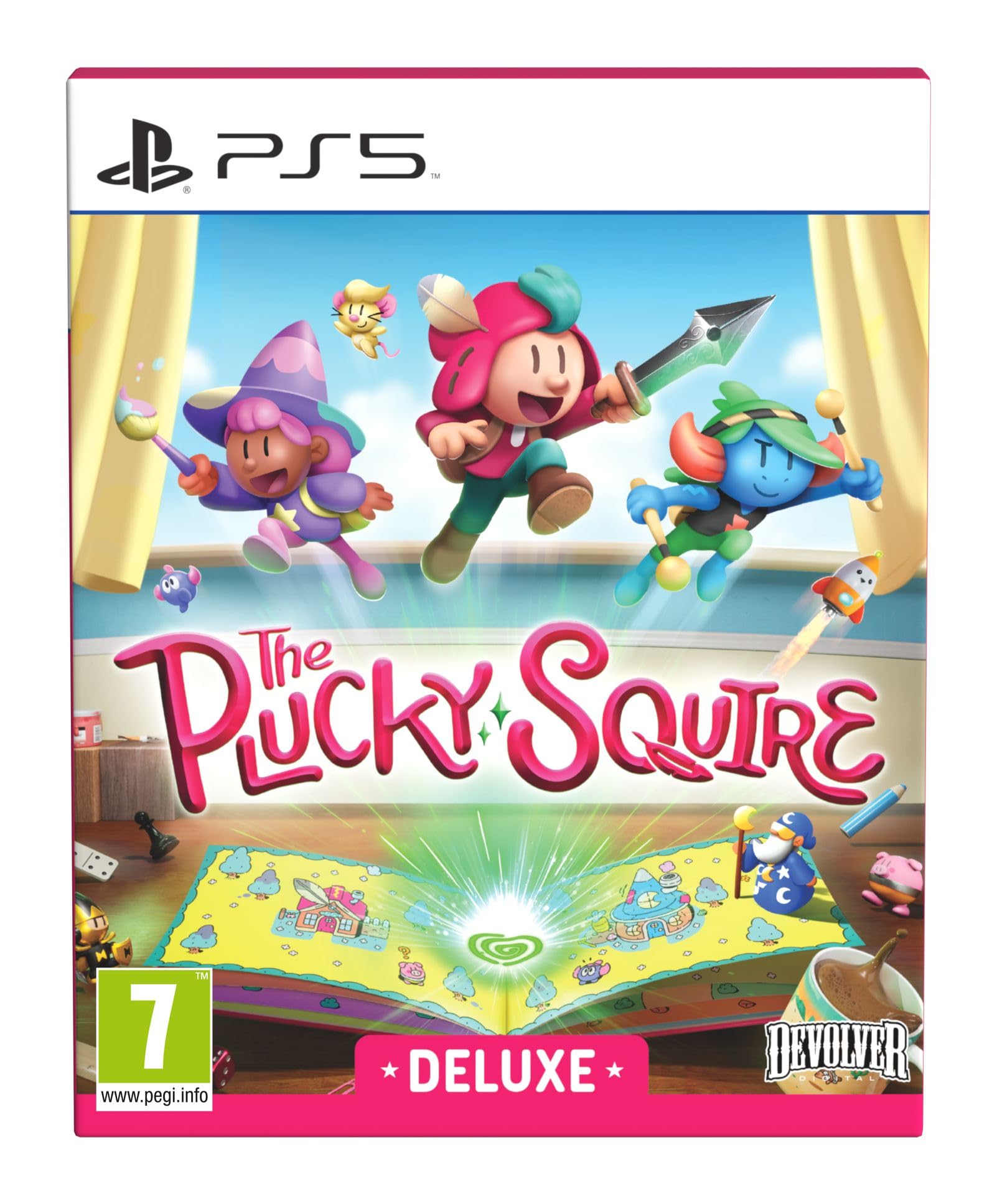 Amazon.co.jp: The Plucky Squire Deluxe Edition - PS5 : ゲーム