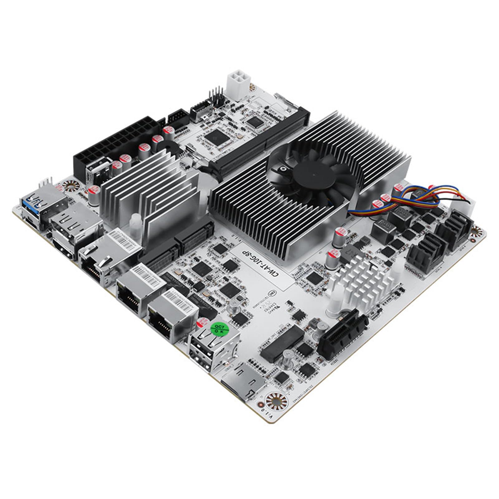 Mauis MO-280 NA(HC付き) Amazon | 10GbE N150 N355 NAS マザーボード 8ベイ NAS Mobo 8SATA