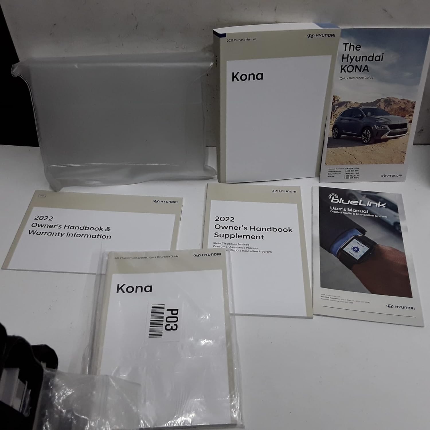 2022 Hyundai Kona Owners Manual Auto Manuals Books