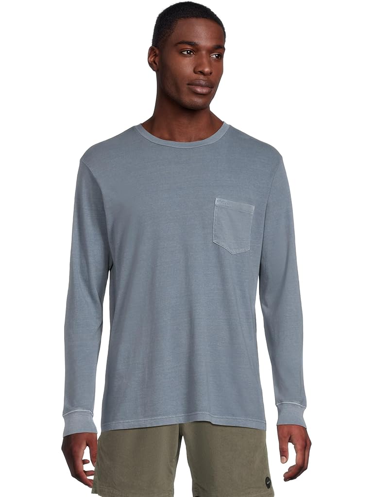 Beige RVCA PTC Pigment Long Sleeve Tee
