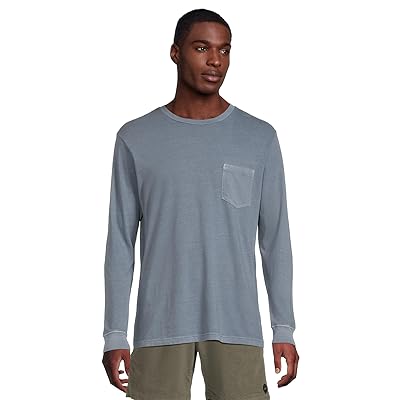 RVCA PTC Pigment Long Sleeve T Shirts Men