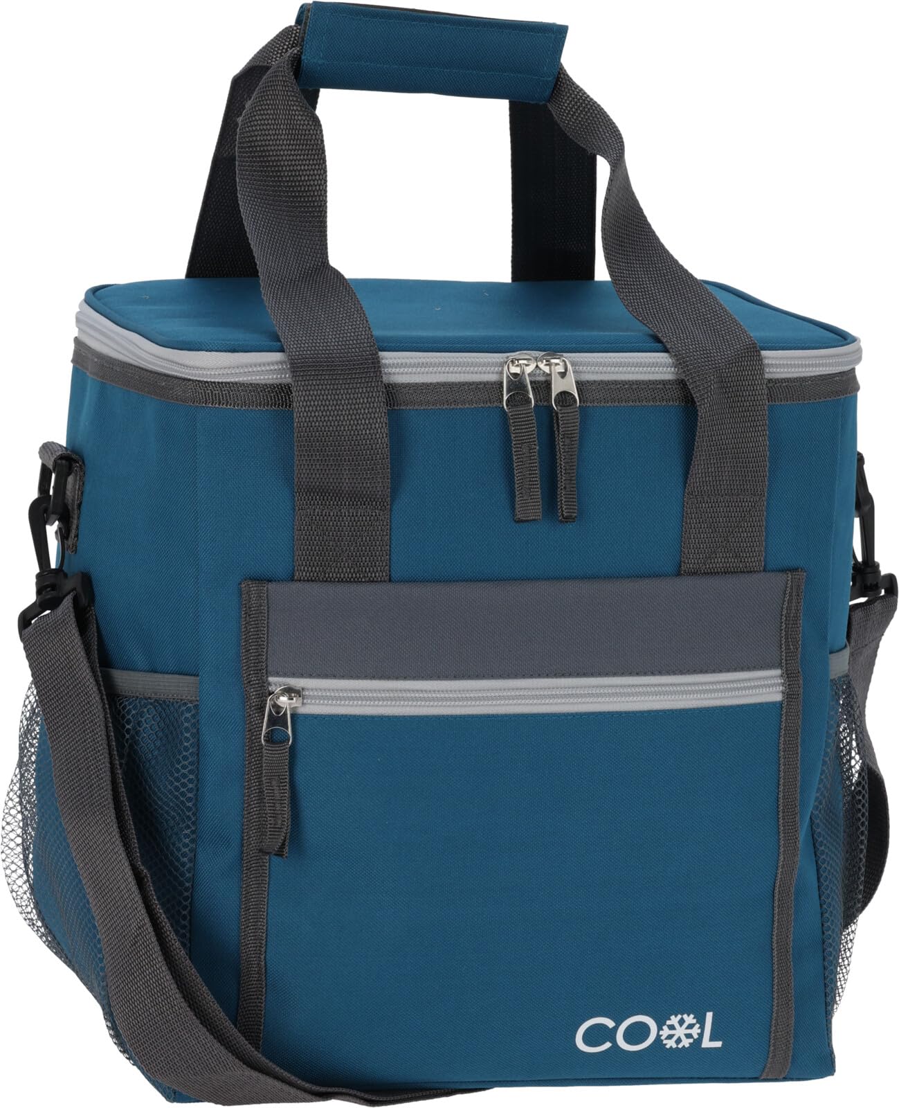 ABRUS® Cool Bag Lunch Bag Portable Large Waterproof Insulated Foldable Camping Cooler Bag Lightweight 20 Litre - for Men & Women Outdoors Trip Picnic Work Beach