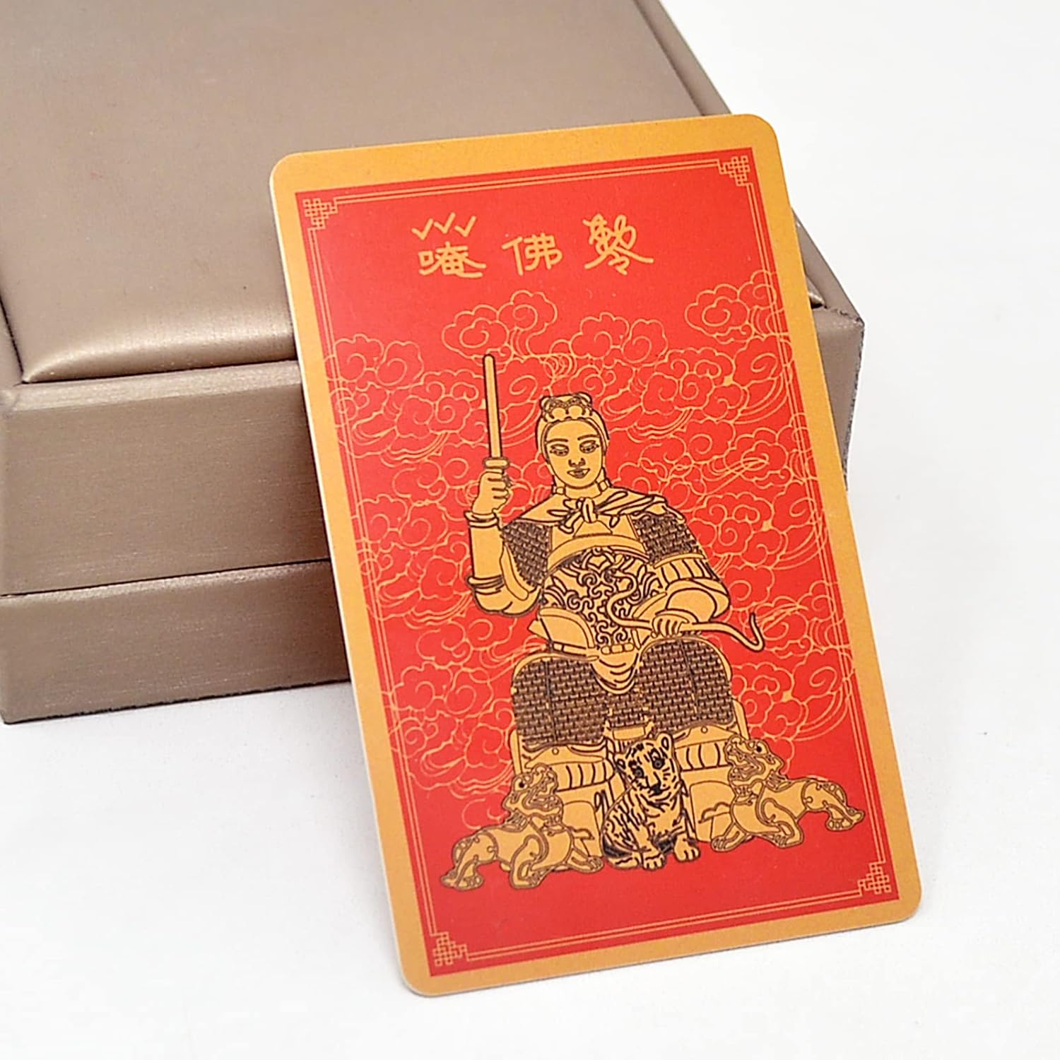 FengShui 2022 Tai Sui Gold Card W4956, 8.5*5.5cm - Image 5