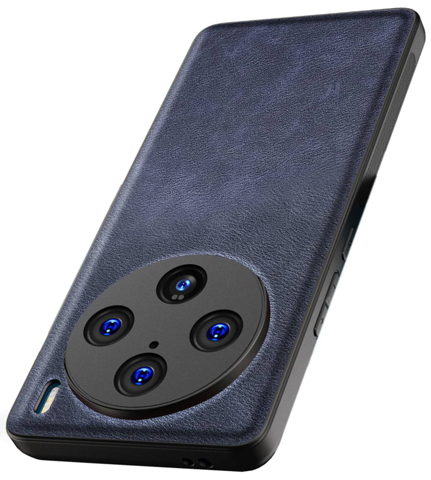 Kapa Tux Leather Back Cover for Vivo X100 Pro (5G) | Slim Shockproof Camera Protection Bumper Case (Blue) (B0D5KSR86G) Amazon Price History, Amazon Price Tracker