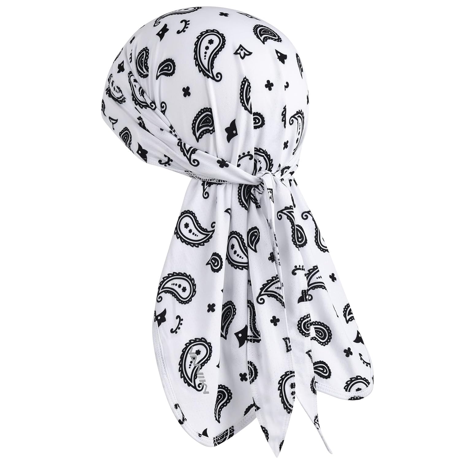 Bandanas Skull Caps for Men Do Rag Women Breathable Helmet Liner 3 in 1 Face Covering UV Sun