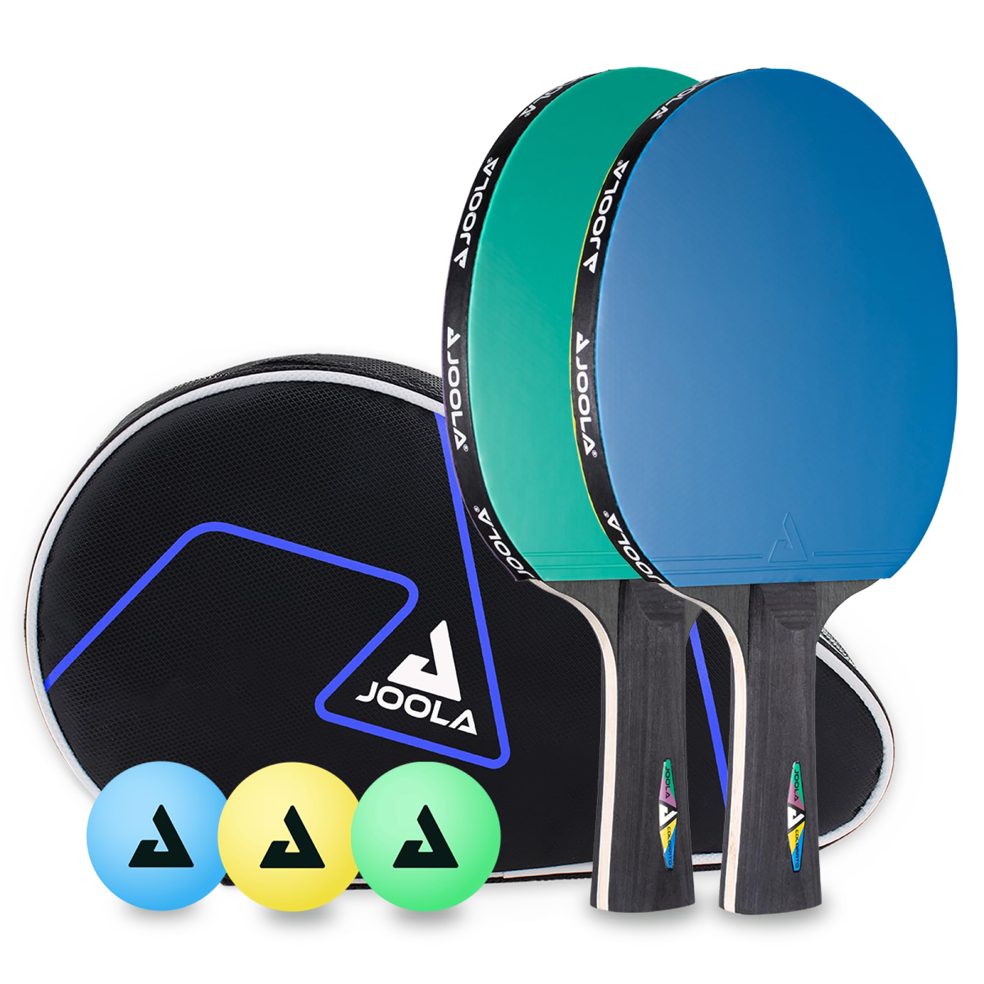 JOOLA Set de Tennis de Table Duo Colorato
