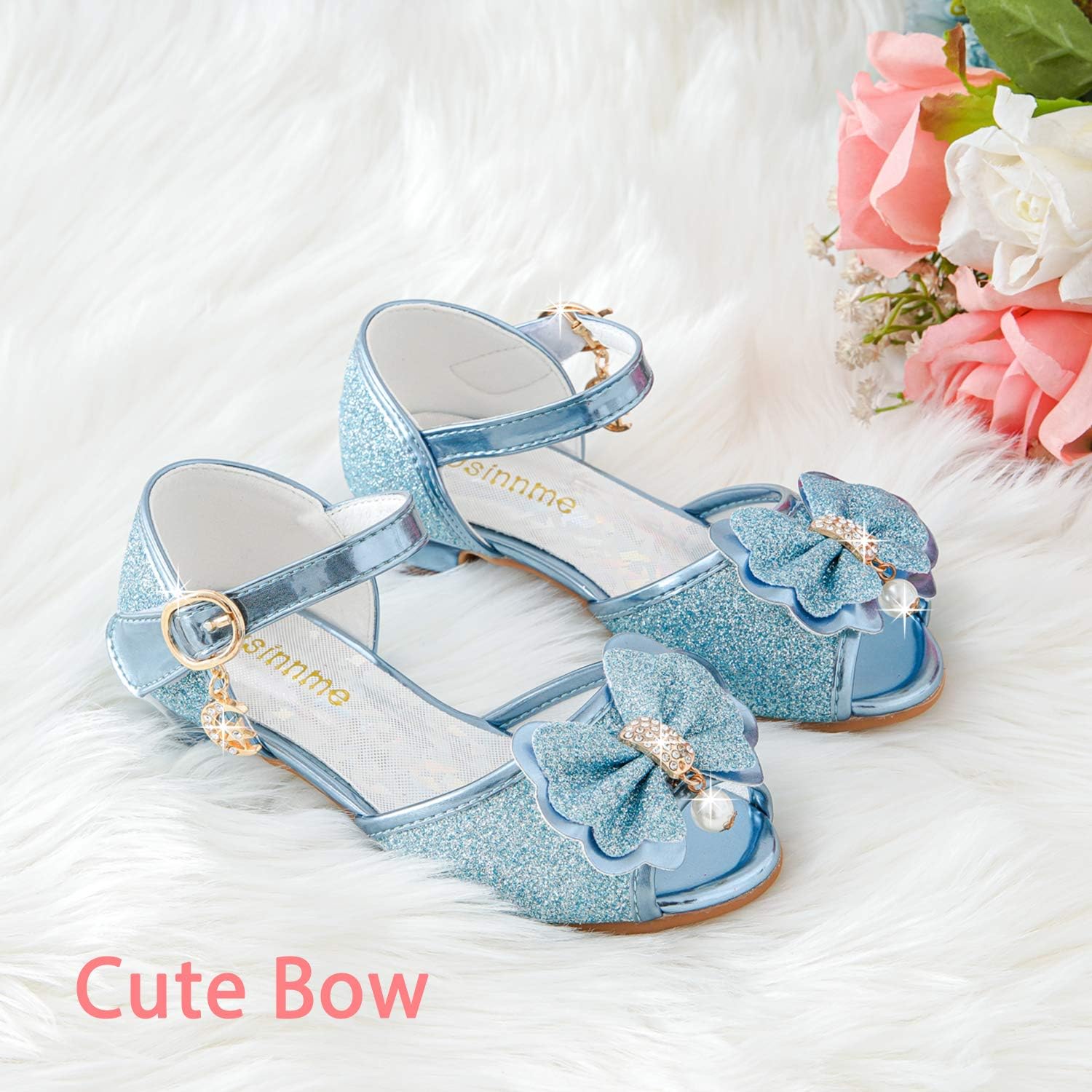 Buy Osinnme Toddler Little Big Kid Girls Wedding Sandals Online at Lowest Price in India. B07D1YS1R6