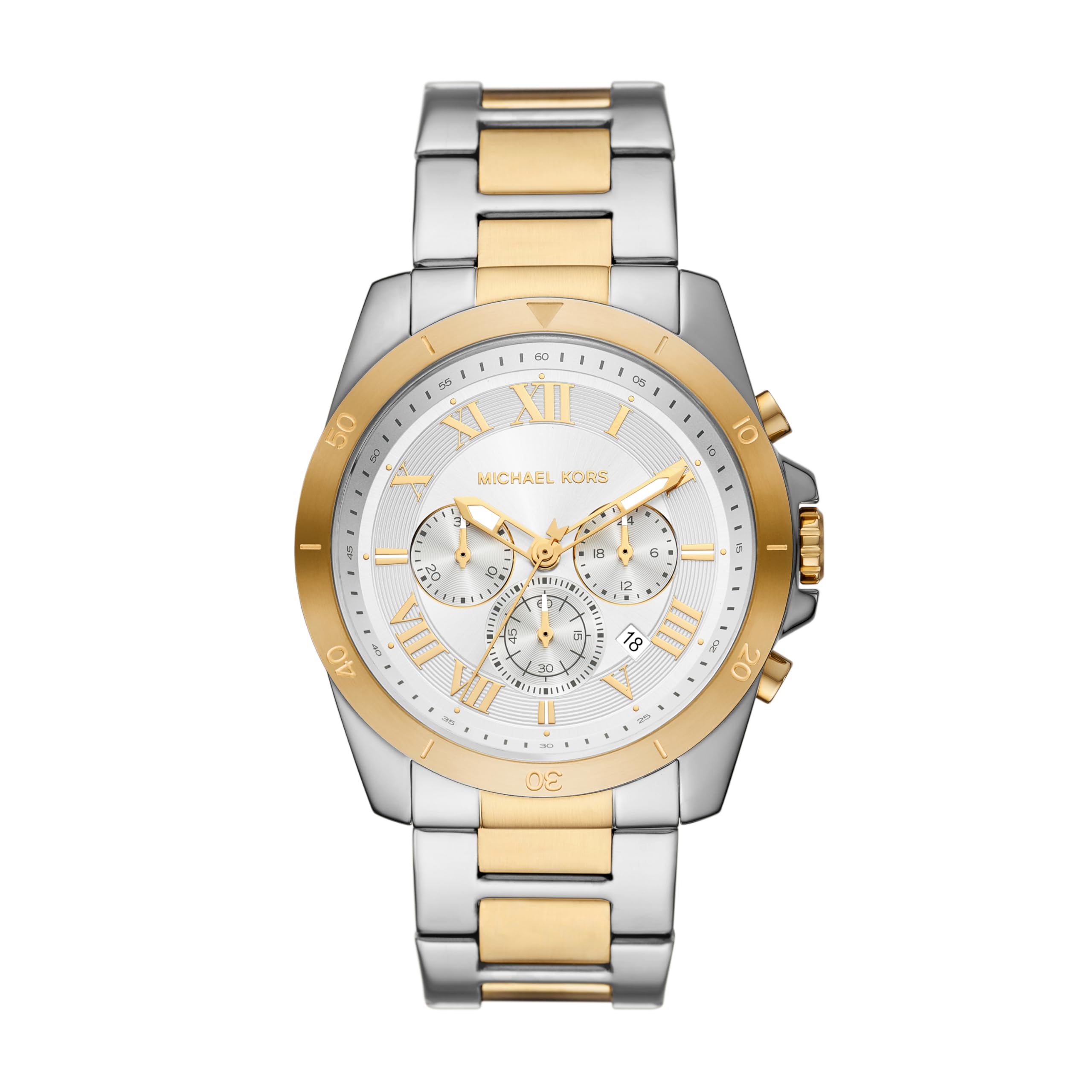 Michael Kors Stainless Steel Analog Silver Dial Mens Watch-Mk9183, Band Color:Multicolor (B094R8FJ6J) Amazon Price History, Amazon Price Tracker