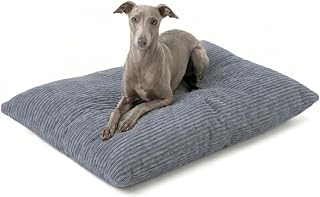 4L Textile ZOE Dog Cushion Washable with Cover and Zipper, Dog Cushion, Large Dogs, Dog Mat, Lay Pillow for Dogs, Washable Dog Bed, Large Dogs