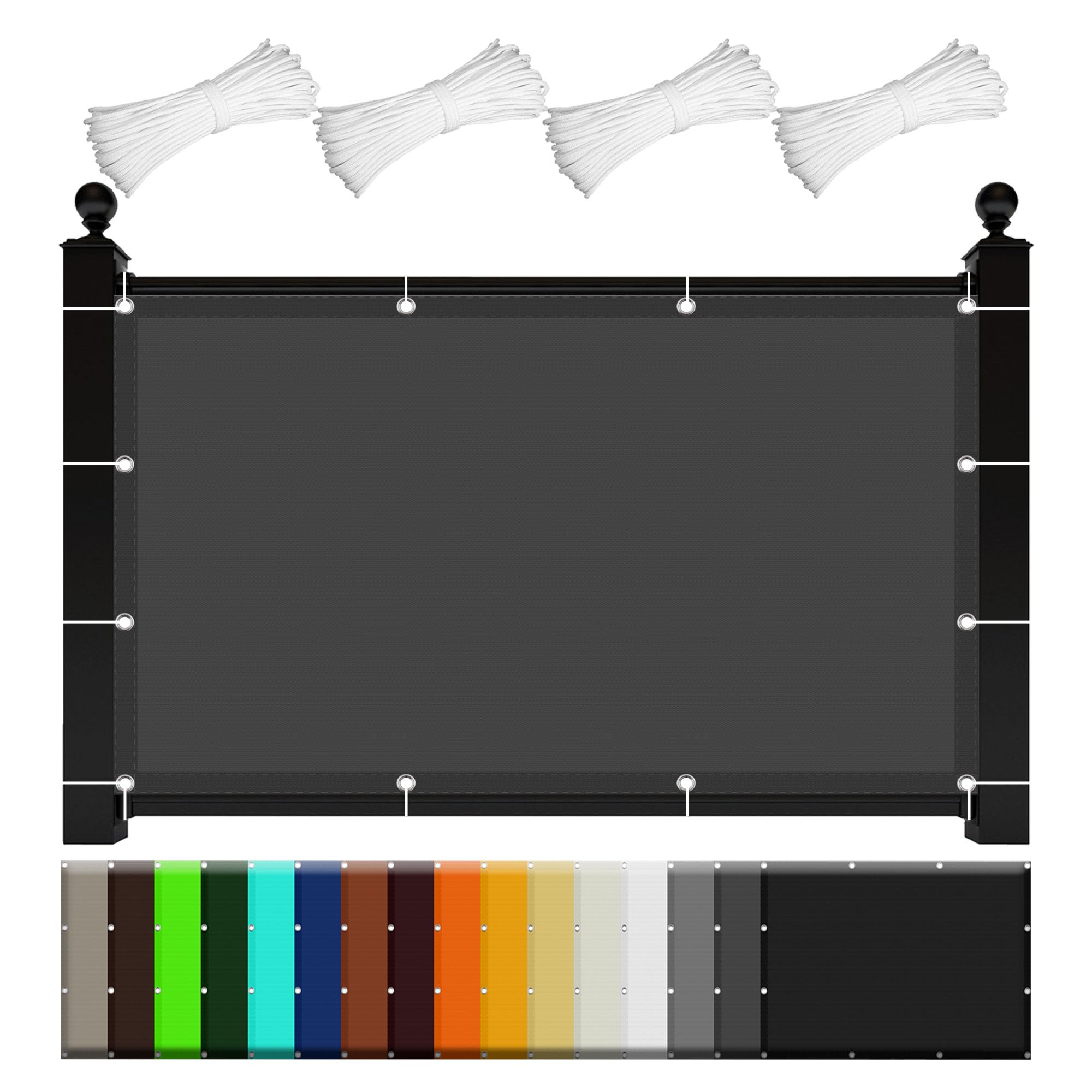 Voile jardin pour patio et terrasse pour profiter de l'été au frais