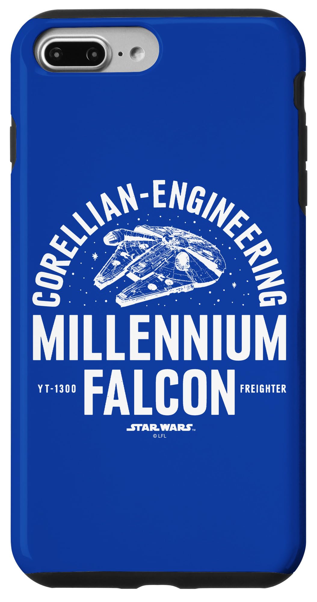 Cadeau Star Wars Faucon Millenium coque iPhone 8 Plus et 7 Plus pour fan de saga - 4