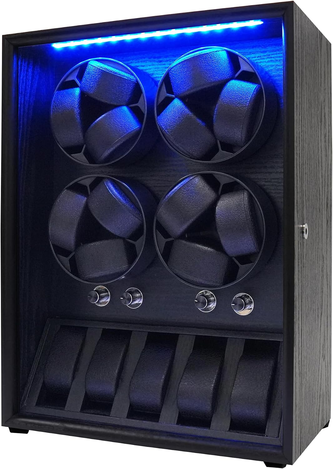 Oryx Watch Winder for 4/6/9/12 Automatic Watches, Rotating Watch Case