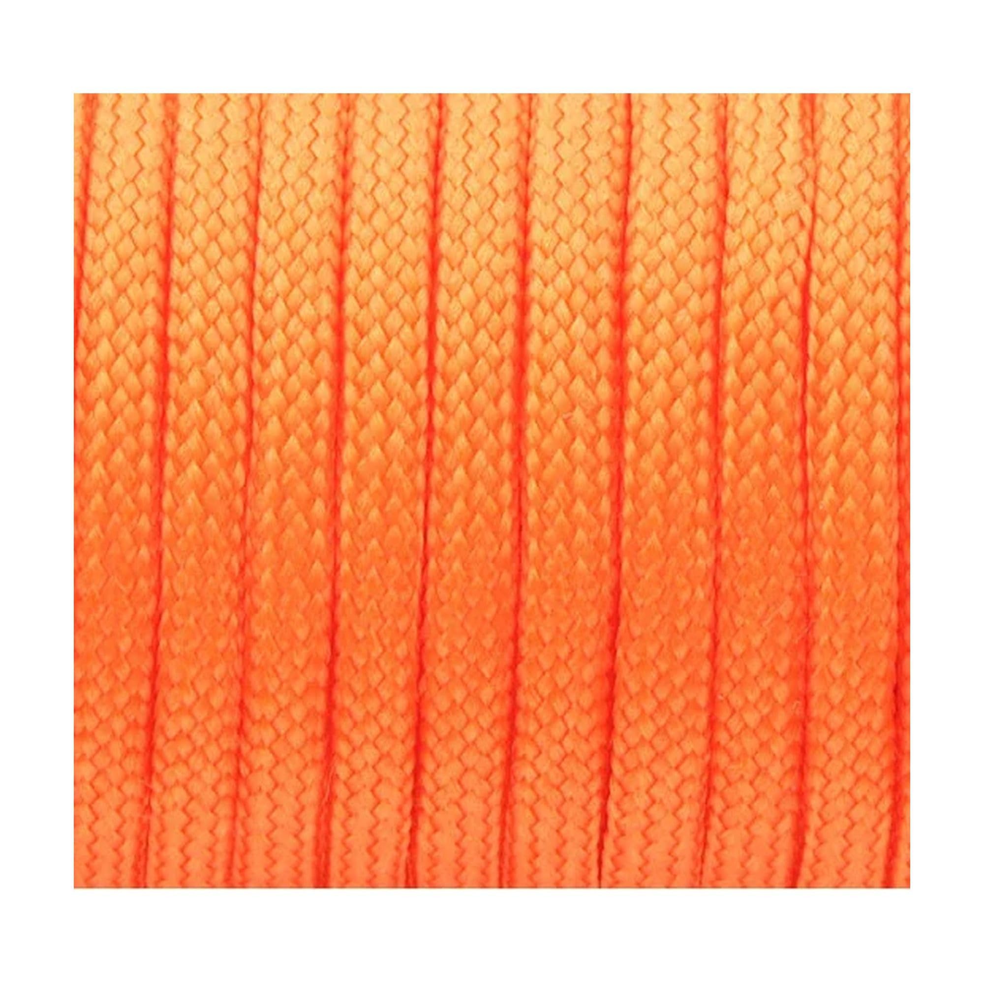 9-Core 650lb Paracord 5/15/31m Dia 4mm Military Tactical Survival Parachute Rope For DIY Making Lanyard Bracelet Dog Collar Tent - Orange - 31m