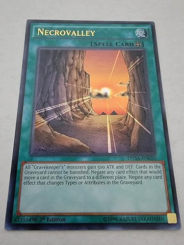 Necrovalley - DUSA-EN050 - Saga Duelista - Ultra Raro - 1ª Edición