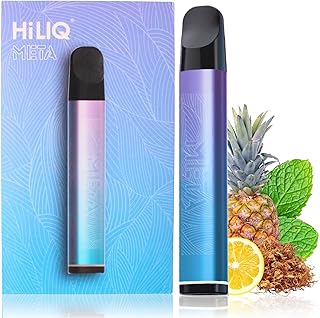 HiLIQ META POD 電子タバコ 使い捨て Vape 禁煙グッズ(ニコチン入りカートリッジ使用可能) ペン型 ベイプ