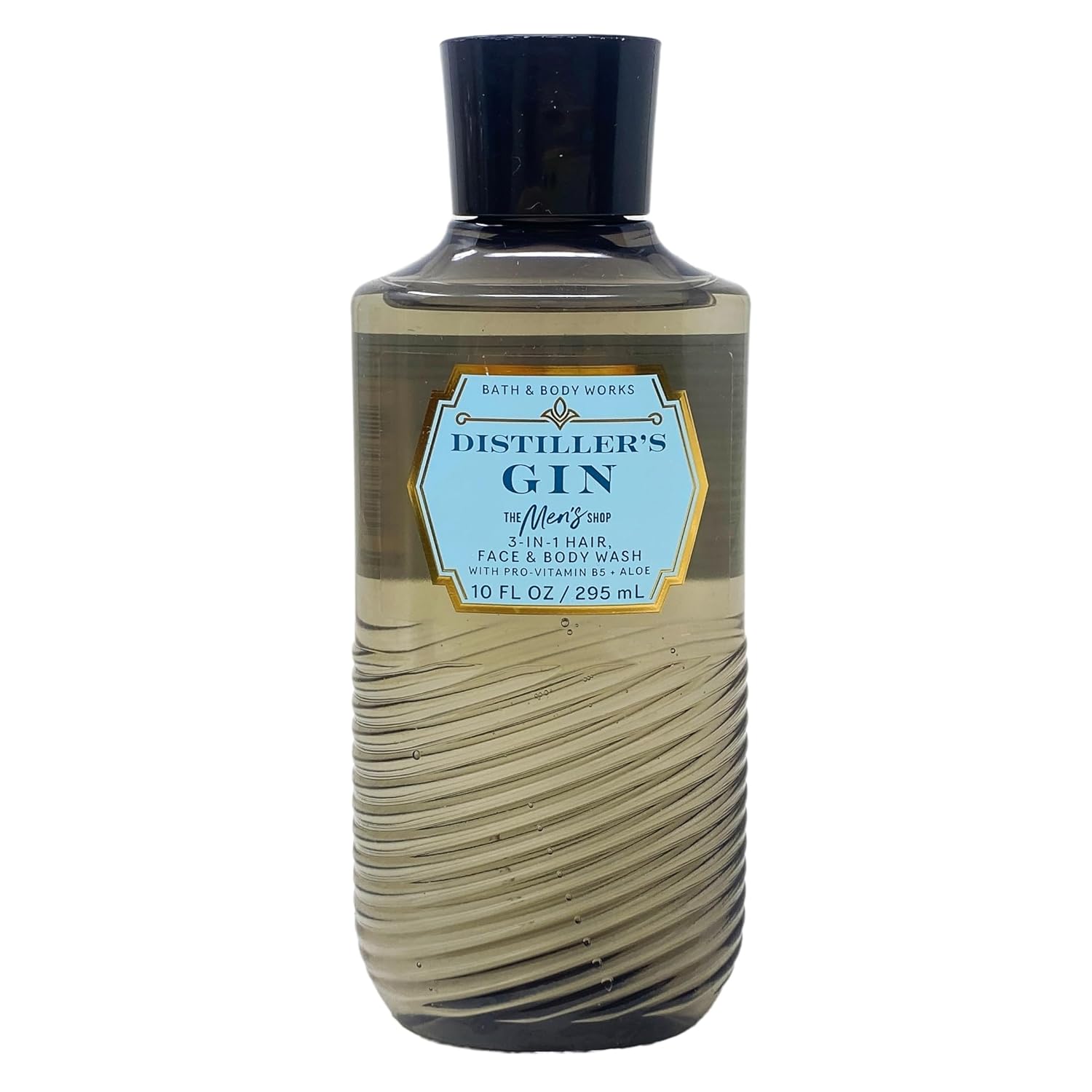 Bath & Body Works Distiller's Gin Trio Gift Set - Body Cream , Body Wash and Body Spray - with a Charcoal Scrub Bar Soap - Full Size