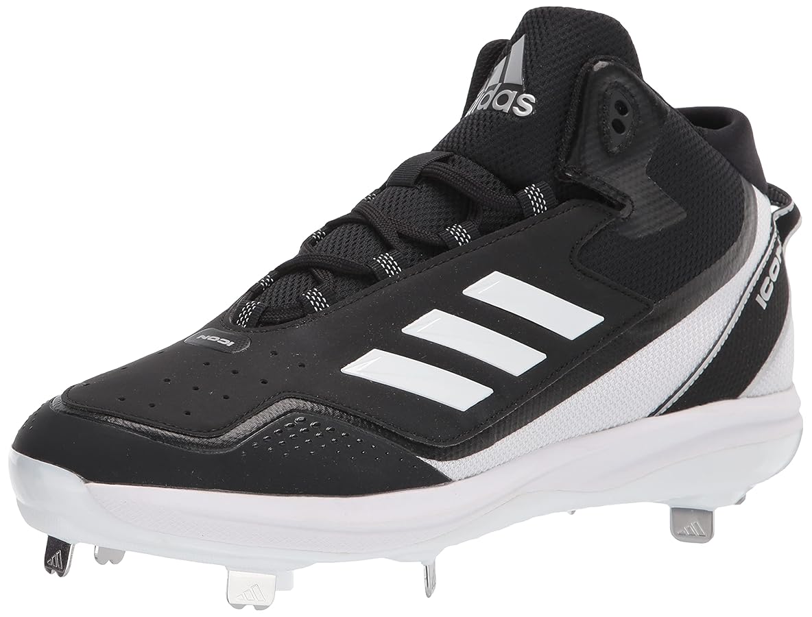 Amazon.com | adidas Men's Icon 7 Mid Baseball Shoe, Black