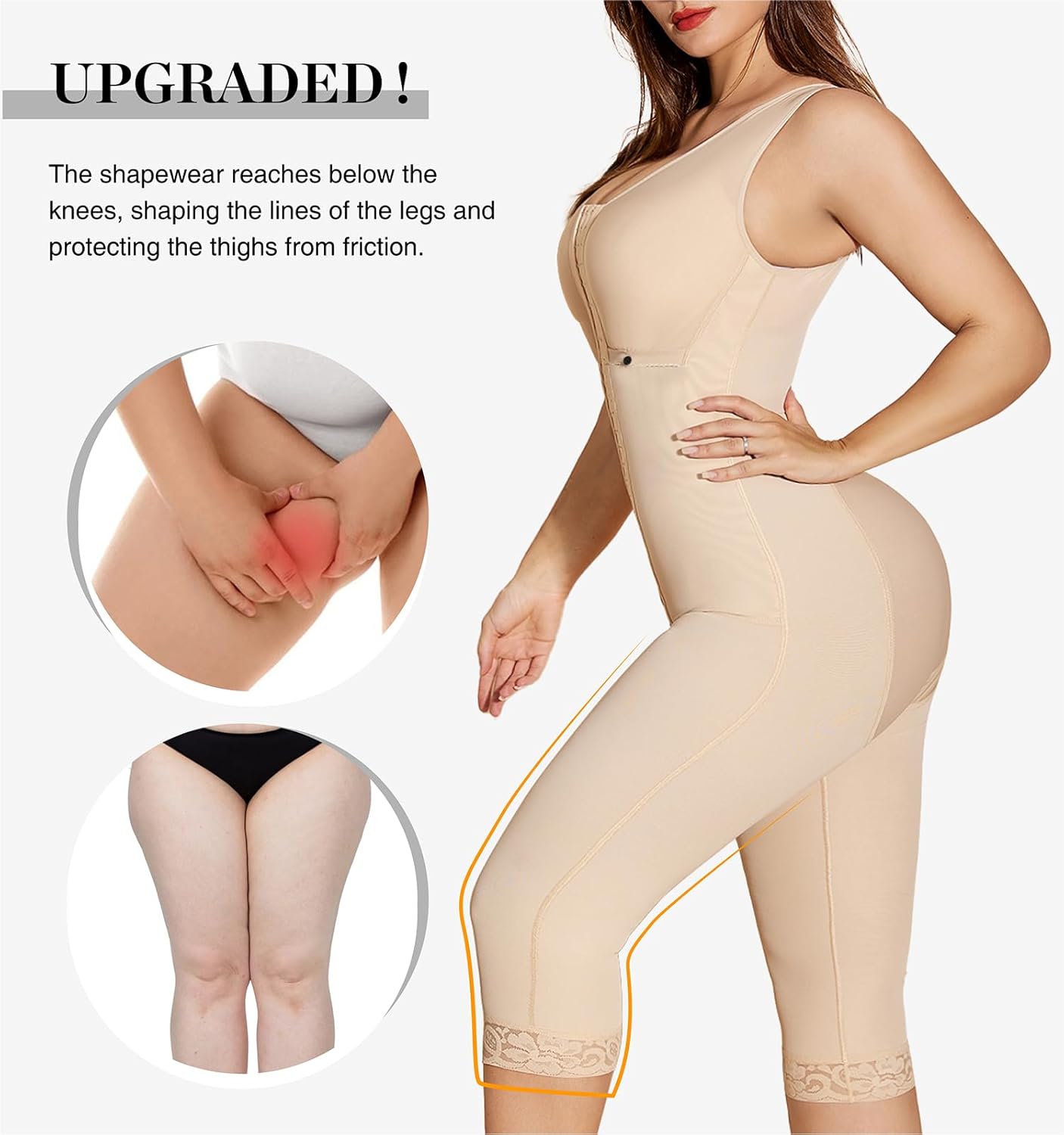 M MYODRESS Fajas Colombianas Moldeadoras Shapewear Tummy Control Body Shaper Post Surgery Compression Garment Shaping Girdles - Image 4