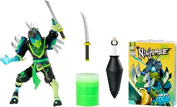 Ninjombie Action Figure - Sword Lord, Boys Action Ninja Zombie Slime Monster Action Figure, Ages 6 +