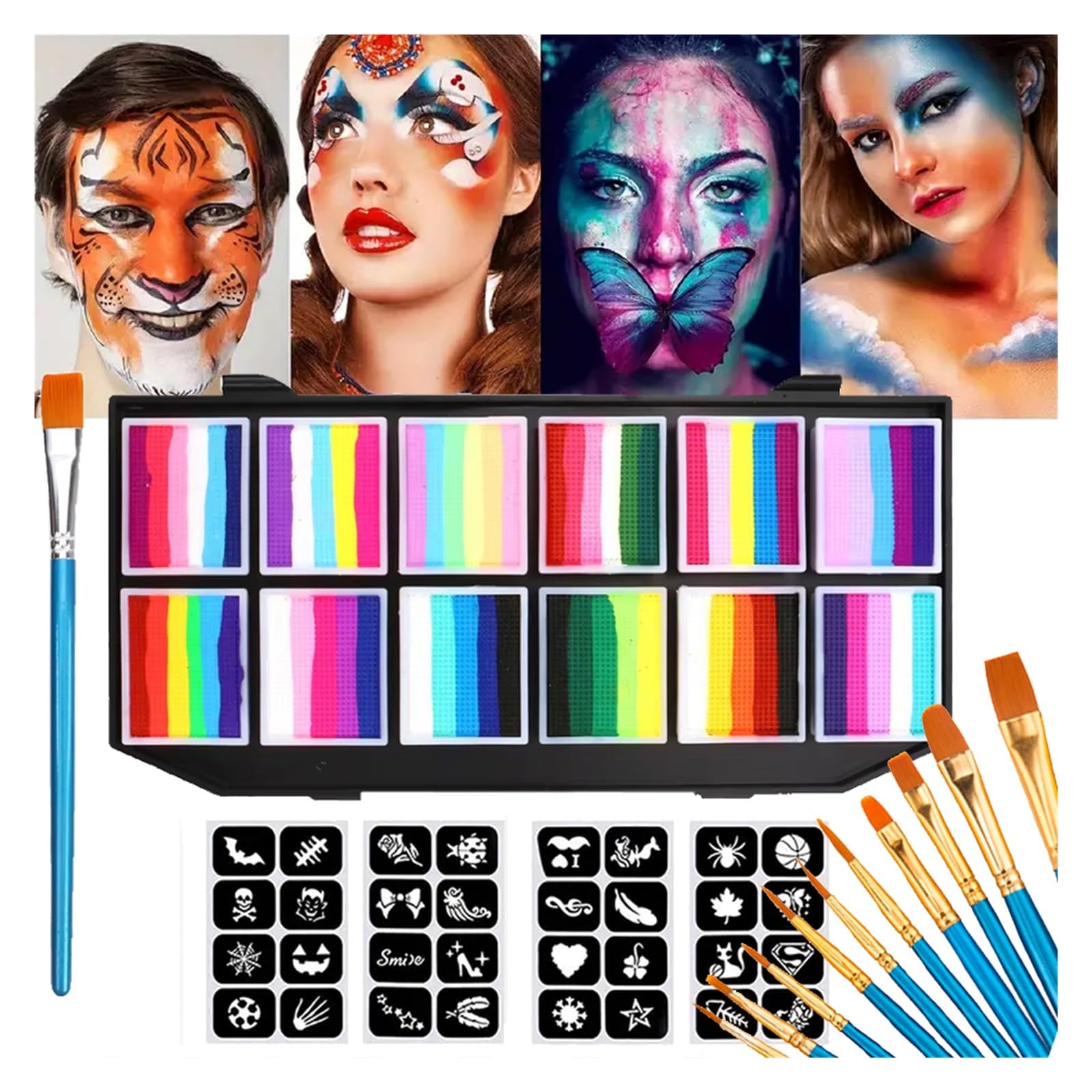 paleta de pintura corporal Pintura Corporal(B)