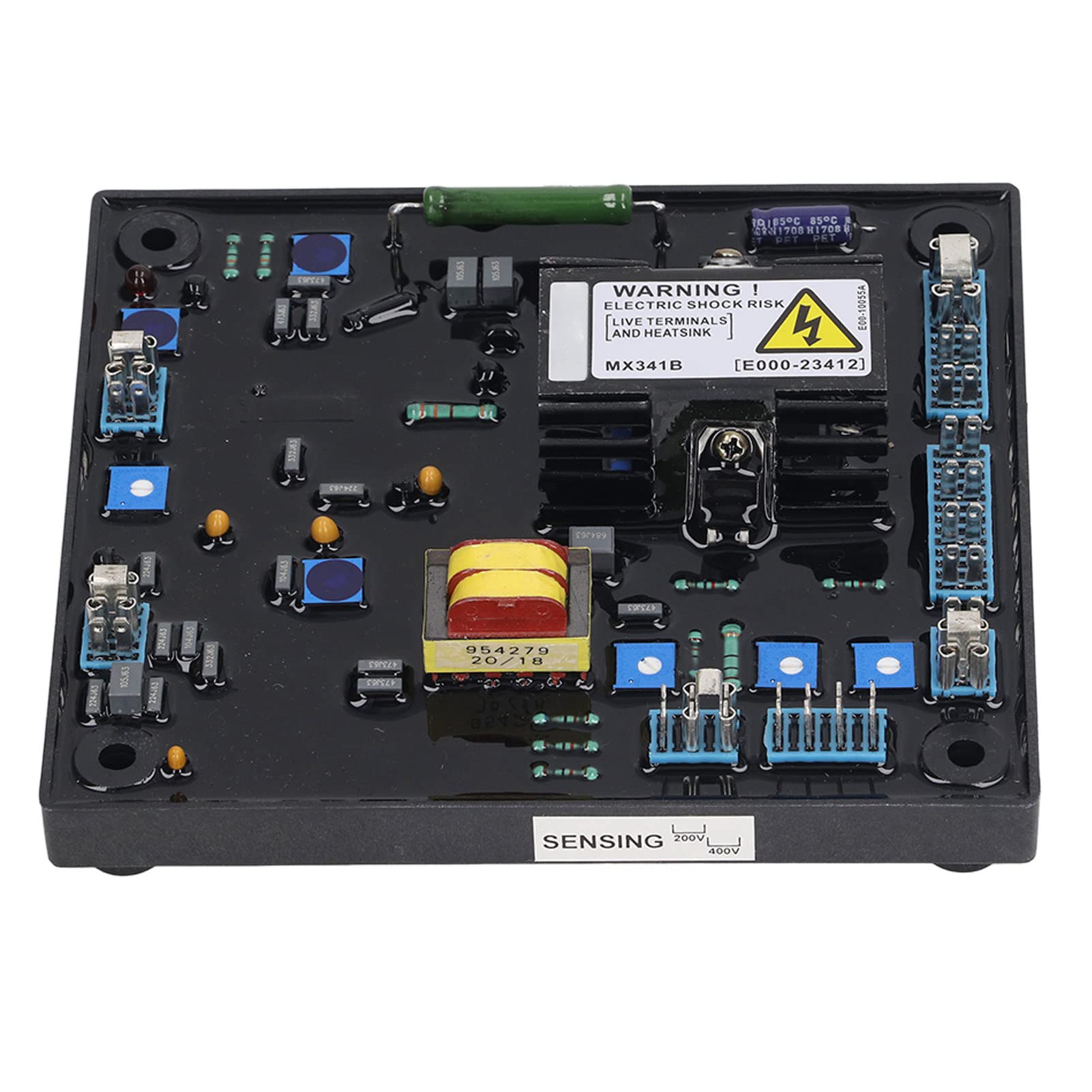Automatischer Spannungsregler ABS AVR-Board MX341B 2-Phasen-Generator-Spannungsreglermodul AC170 Bis 220 V 3 A Pro Phase Zur Generatorsteuerung und Reparatur