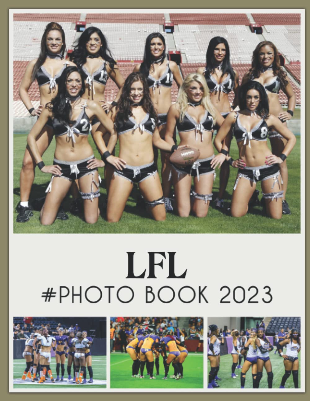 LFL Photobook: Photo Book Of LFL - 30+ Pictures, 2023 Football/Hockey/Baseball/Basketball/Supercar Picture Book Birthday Christmas Gifts For Men Husband Dad Boy Friends