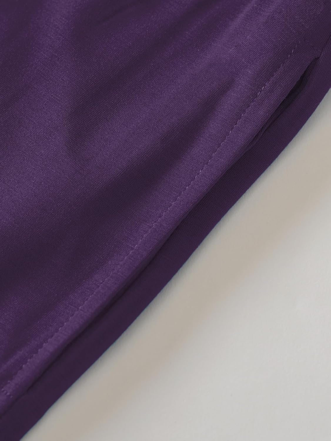 Latuza Women's Petite Length Lounge Pants Loose Fit Petite PJ Pants - Image 5