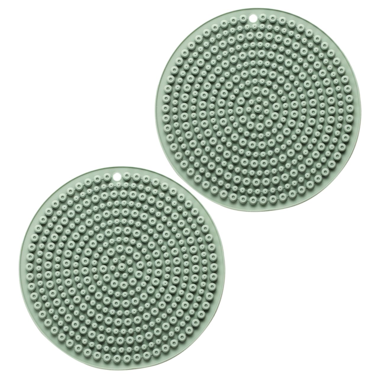 OFFSCH Silicone Table Mat Set Heat Insulated Kitchen Placemats Anti-Slip Craft Mat for Home