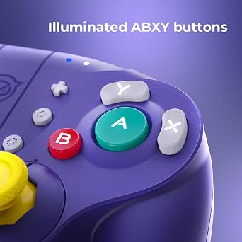 NYXI Wizard Wireless Switch Controller for Switch/Switch OLED, Switch Controller with Hall Effect Joystick, Programmable, Mechanical Trigger, 6-Axis Gyro, Turbo&Vibration