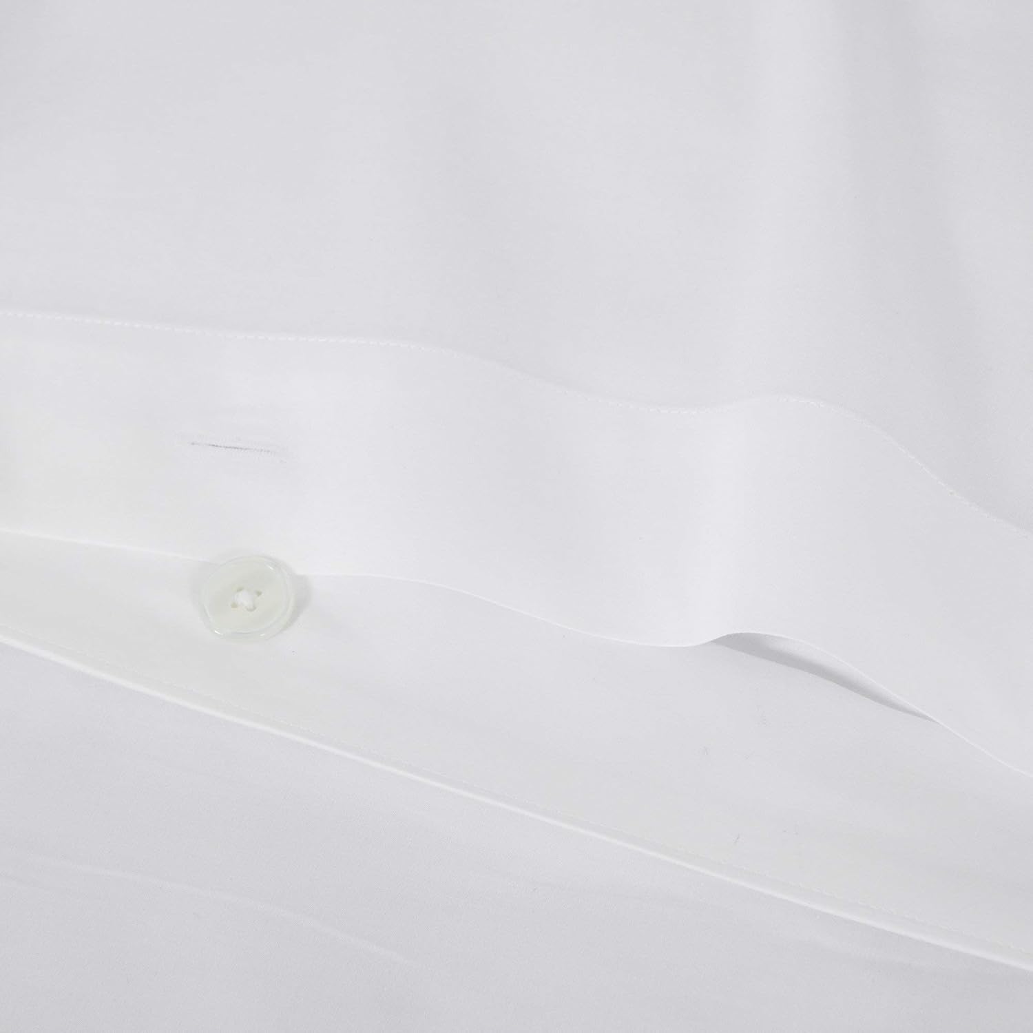 H by Frette Sateen Duvet Cover - Luxury All-White Duvet Cover/Soft, Silky and Lustrous / 100% Long-Staple Cotton (King)