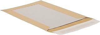 Bong 14616 - Sobres A3 (papel de estraza 120 g/m², reverso de cartón gris 450 g/m², cierre autoadhesivo, 100 unidades), color marrón