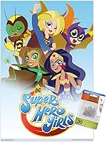 Vista 5 de DC Comics TV - DC Super Hero Girls - Póster de pared con alfileres